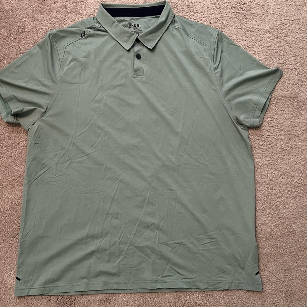 COPY - Men’s Rhône commuter polo in light green
